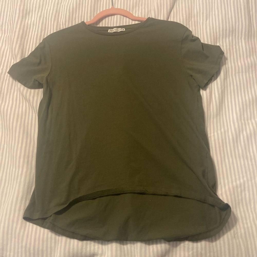 Green t-shirt